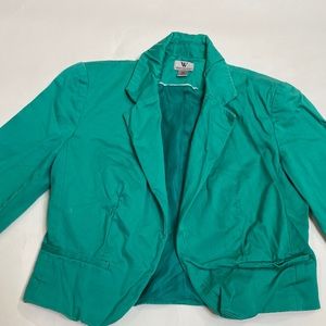 Turquoise blazer